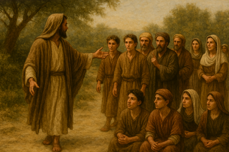 PER118 - Le Messie Jésus, avec ses disciples, annonce le royaume de Dieu