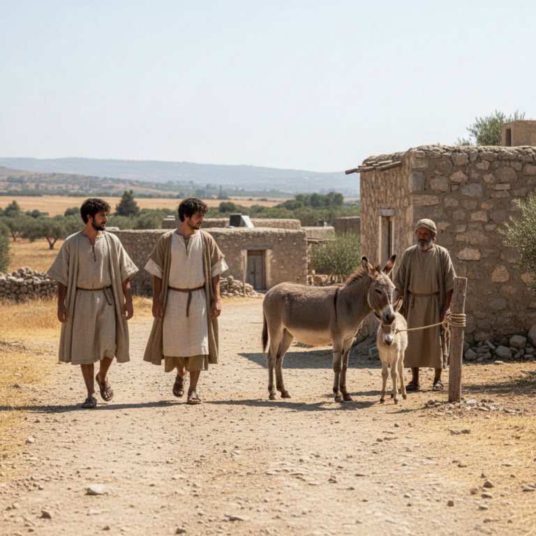 PER279 - Retour à Jérusalem et arrêt à Bethphagé